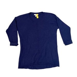 Deane and white cashmere sweater